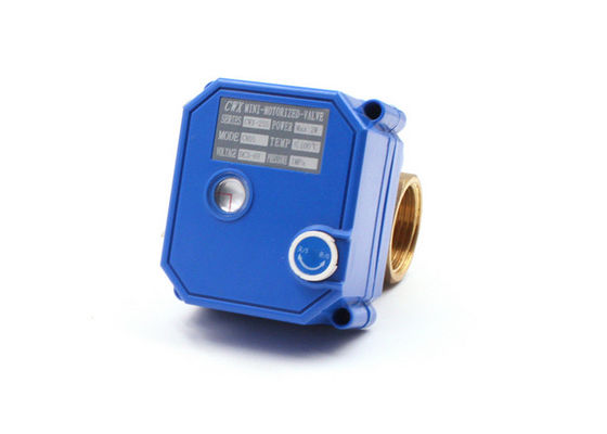 AC230V Electric Motorized Zone Heating Valves 1.0 Mpa With Manual Handle