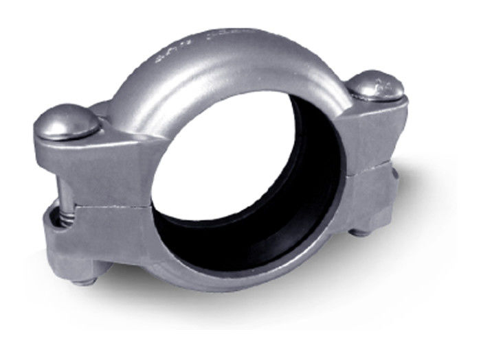 1200 PSI EPDM Grooved End Coupling , DN200 Grooved Pipe Connection