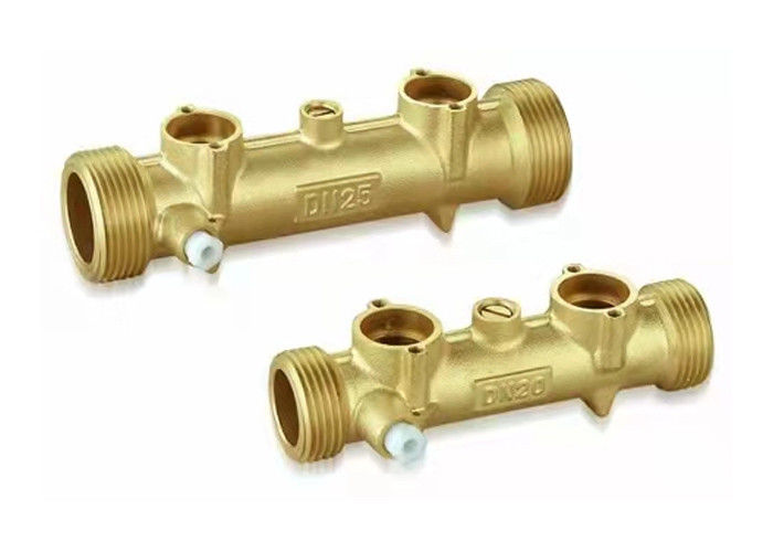 Ultrasonic Water Meter Housing CNC Machining Brass Ball Valve