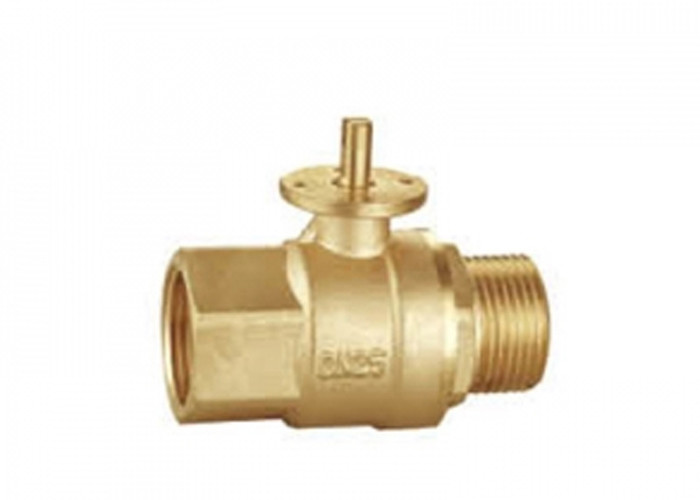 DN15 Water Meter Ball Valve Brass Two Way 232 Psi DC Motorized Diverter